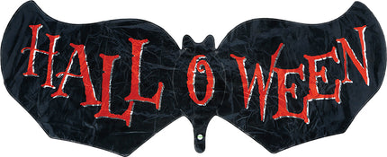 Ballon en aluminium Halloween « Chauve-souris » non gonflé, 1 m