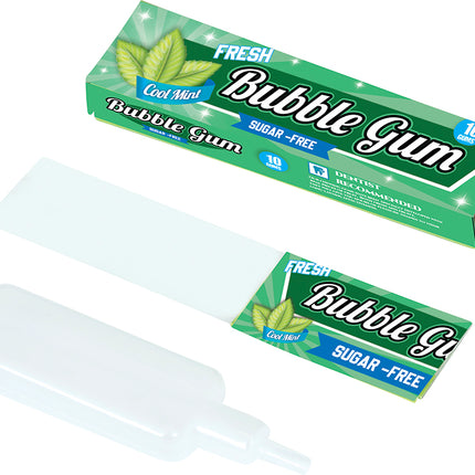 Paquet de chewing-gum qui fait couler l'eau.