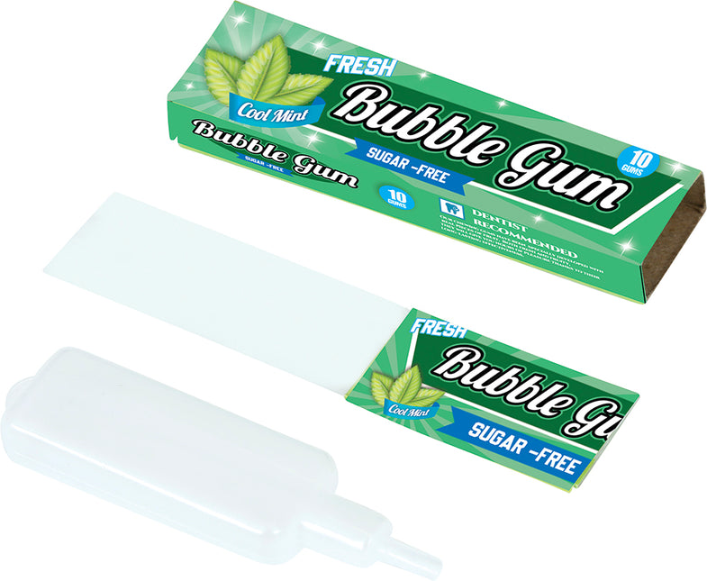 Paquet de chewing-gum qui fait couler l'eau.
