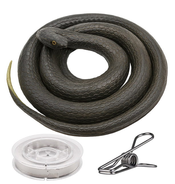 Faux serpent avec corde et pince