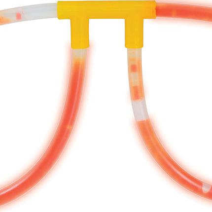 Lunettes de couleur qui brillent dans le noir