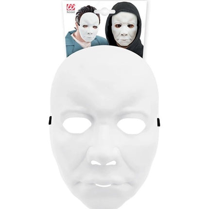MASQUE POUR HOMME - PLASTIQUE DUR BLANC