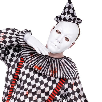MASQUE POUR HOMME - PLASTIQUE DUR BLANC