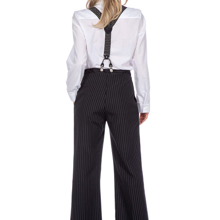 Pantalon à pinces des années folles