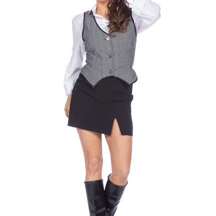 Tenue des années folles avec jupe