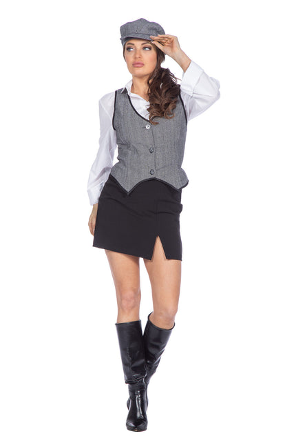 Tenue des années folles avec jupe