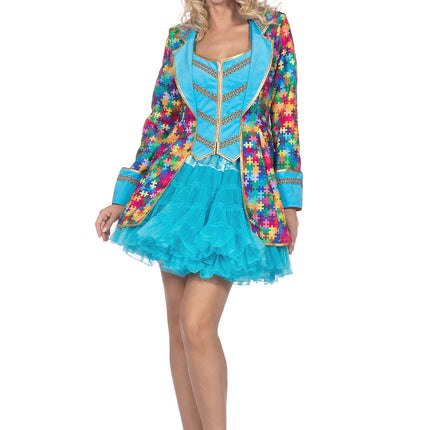 Pièces de puzzle de la veste