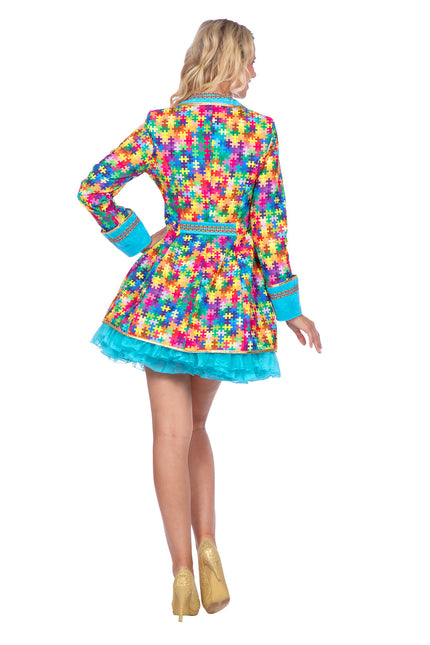 Pièces de puzzle de la veste