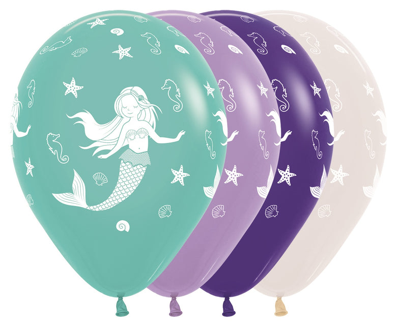 Ballons de sirène 30cm 25pcs