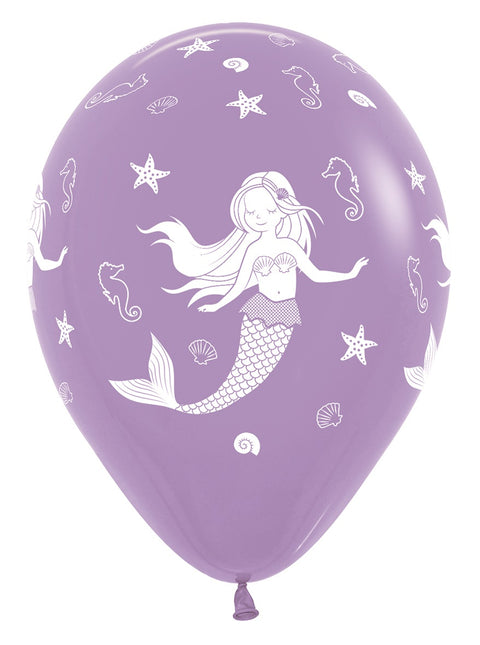 Ballons de sirène 30cm 25pcs