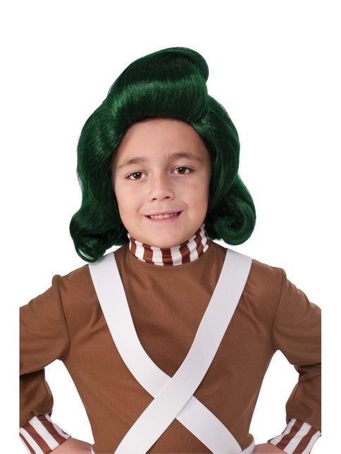 Perruque Oompa Loompa Enfant