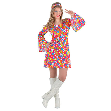 Costume d'adulte « Hippie flower »
