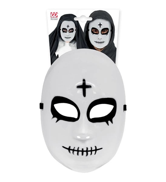 Masque satanique blanc