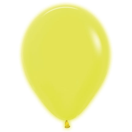 Ballons de baudruche jaune fluo 23cm 50pcs