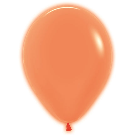 Ballons orange fluo 23cm 50pcs