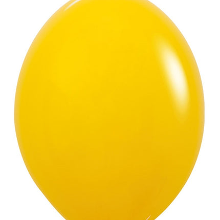 Ballons jaunes pour guirlande de ballons 30cm 50pcs