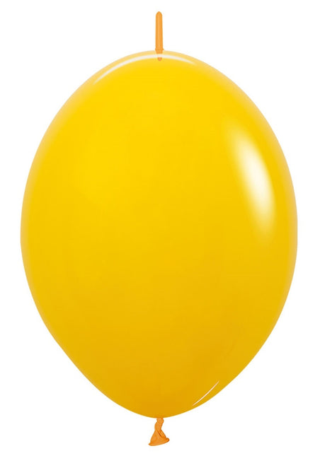 Ballons jaunes pour guirlande de ballons 30cm 50pcs