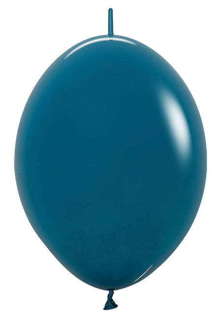 Ballons bleu foncé pour guirlande de ballons 30cm 50pcs