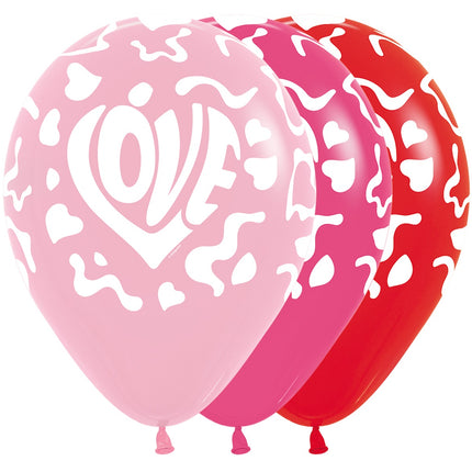Ballons d'amour 30cm 25pcs