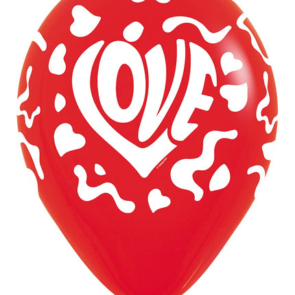 Ballons d'amour 30cm 25pcs