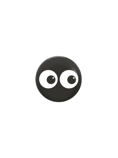 Ballons noirs avec yeux 12cm 50pcs