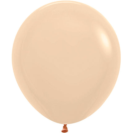 Ballons nus pêche 45cm 25pcs