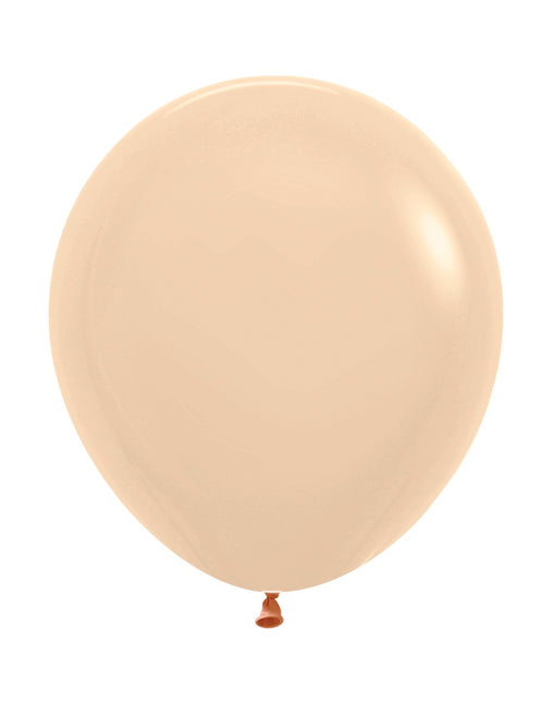 Ballons nus pêche 45cm 25pcs