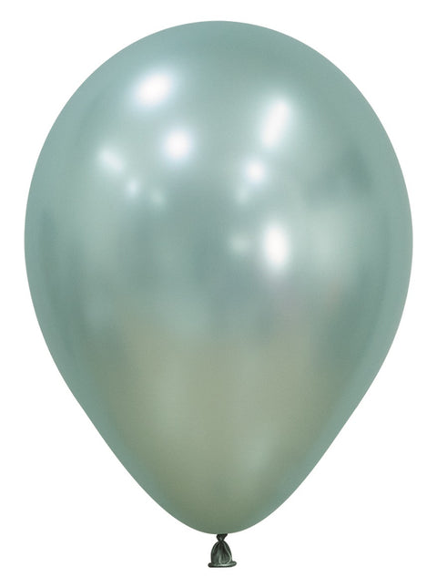 Ballons vert menthe 30cm 50pcs