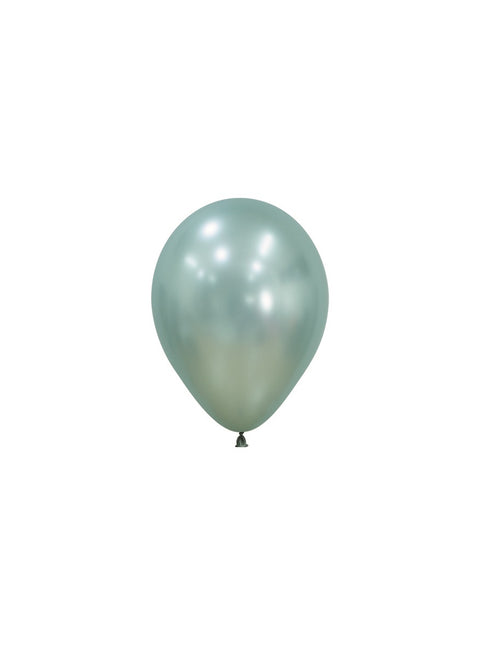 Ballons vert menthe 12cm 50pcs