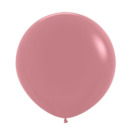Ballons roses dorés en latex 61cm 3pcs