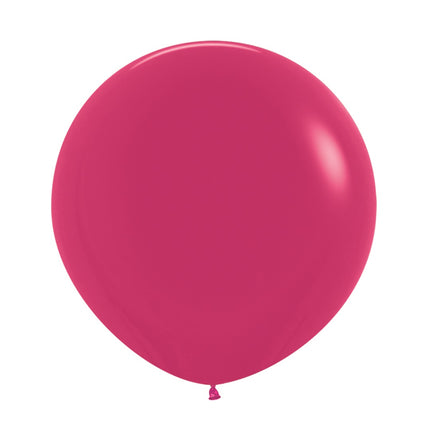Ballons Fuchsia Framboise 61cm 3pcs