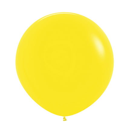 Ballons jaunes 61cm 3pcs