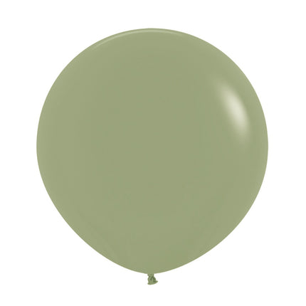 Ballons verts Eucalyptus 61cm 3pcs