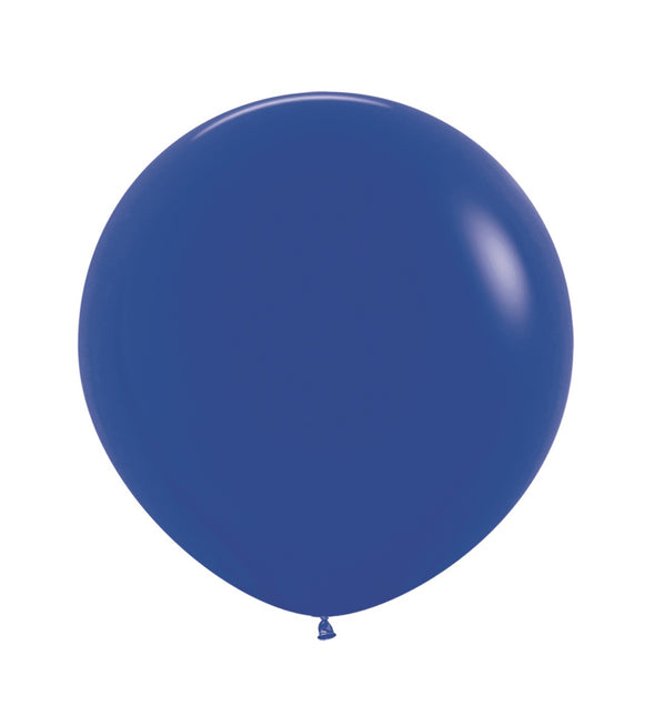 Ballons bleu foncé 60cm 3pcs