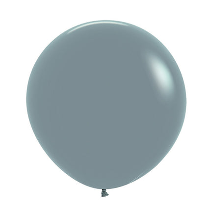 Ballons bleus Pastel 61cm 3pcs