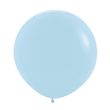 R24 - Bleu mat pastel - 640 - 3 pièces