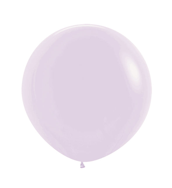 Ballons Lilas Pastel 61cm 3pcs