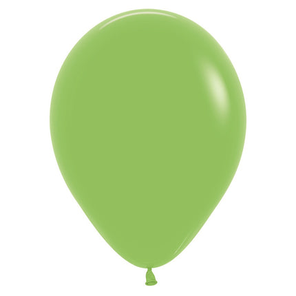 Ballons vert citron 23cm 100pcs