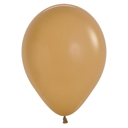 Ballons bruns Latte 23cm 100pcs