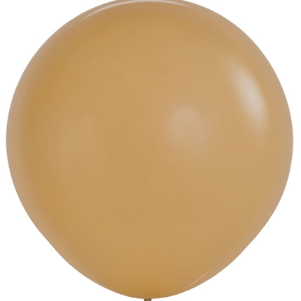 Ballons de baudruche marron 91cm 2pcs
