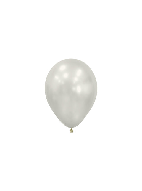Ballons argentés 12cm 50pcs