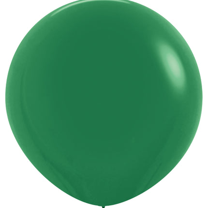 Ballons vert foncé 91cm 10pcs