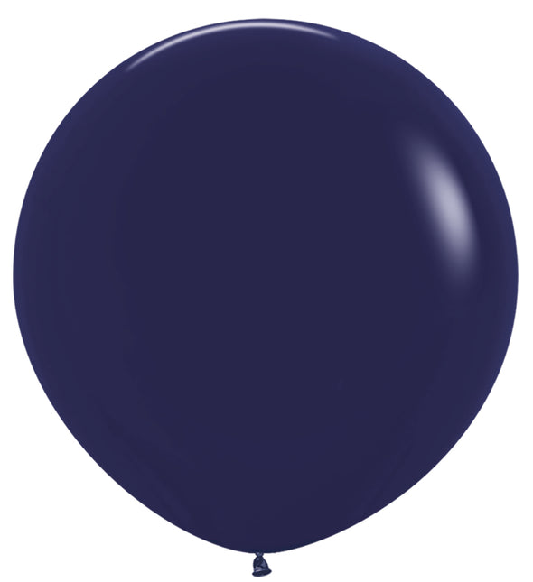 Ballons bleu foncé 91cm 10pcs