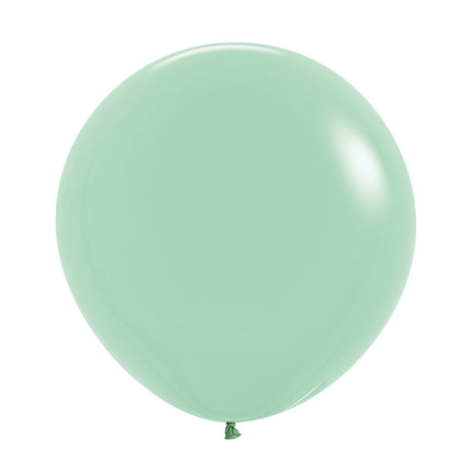 Ballons vert menthe 61cm 3pcs