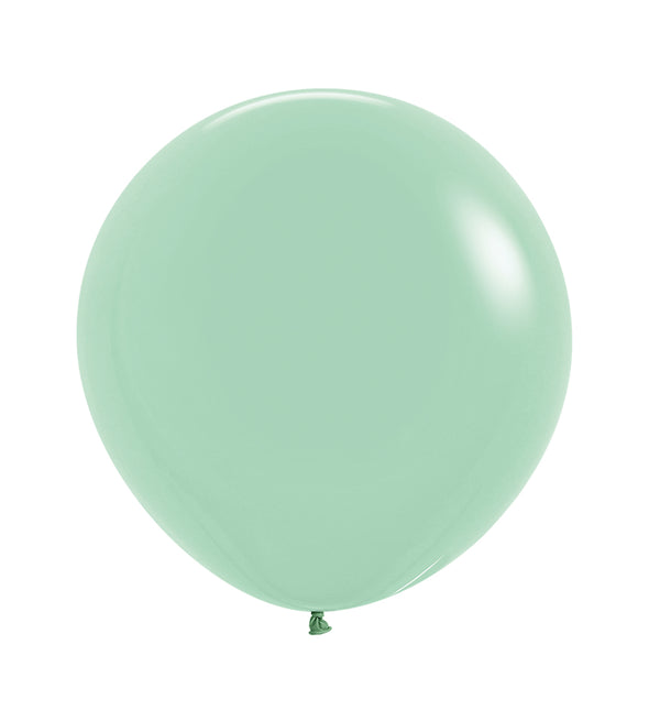 Ballons vert menthe 61cm 3pcs