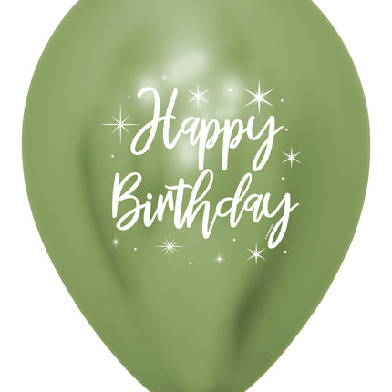 Bon anniversaire Ballons colorés 30cm 25pcs