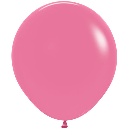 Ballons roses brillants 45cm 25pcs