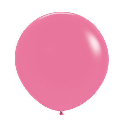 Ballons roses brillants 61cm 3pcs