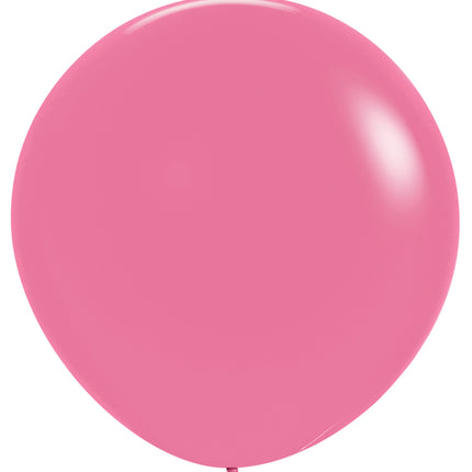 Ballons roses brillants 91cm 2pcs