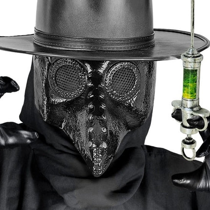 MASQUE DE MÉDECIN DE LA PESTE - PLASTIQUE DUR